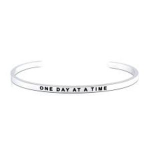 Mantra Band One Day at a Time Bracelet